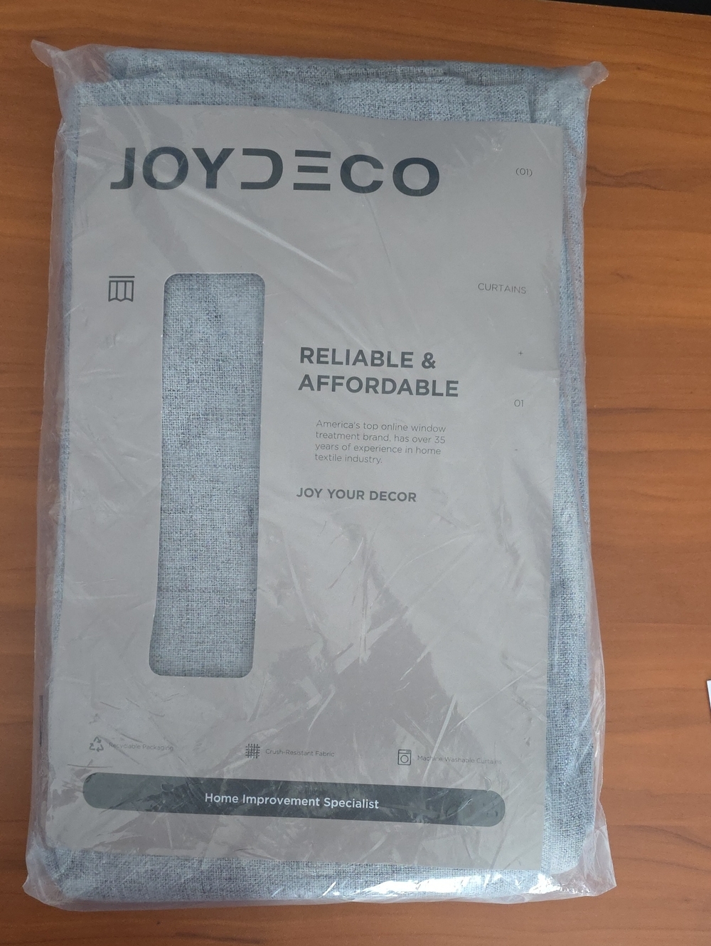 JOYDECO Light Gray Curtain Panel - Reliable & Affordable